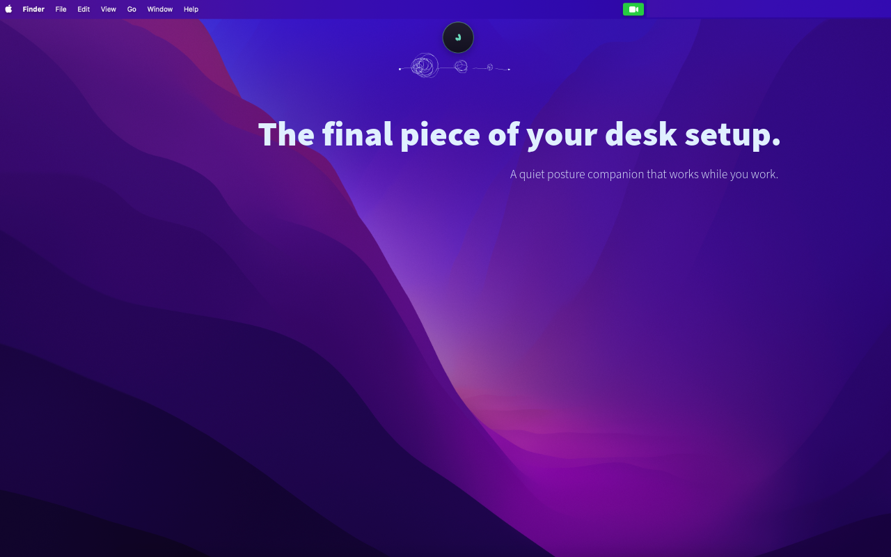 Droop for Mac menu bar app, the final piece of your desk setup